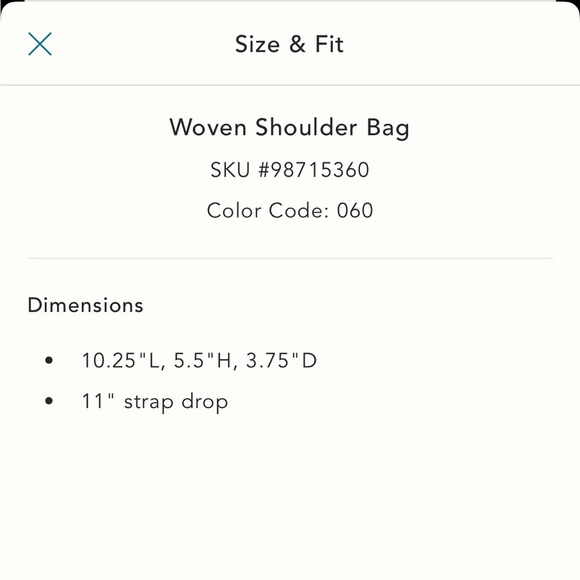 NWT new Anthropologie woven shoulder bag red faux leather zipper purse - Picture 4 of 14